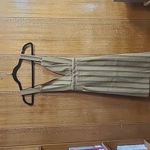 Thrifted pinafore dress
